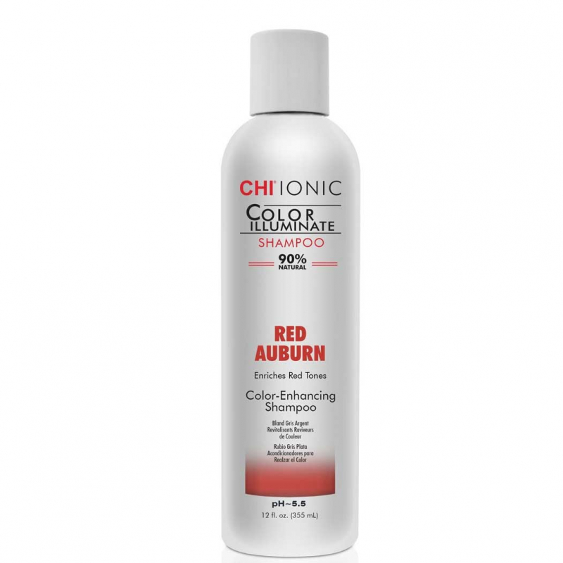 CHI Ionic Color Illuminate Red Auburn Shampoo - Шампунь оттеночный (красно-рыжий) 355 мл