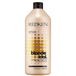 Redken Blond Idol shampoo sulfate free - Бессульфатный шампунь, восстанавливающий баланс pH, специально для волос блонд 1000мл