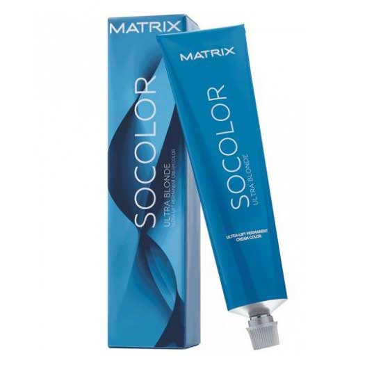 Matrix Socolor.beauty - Стойкая крем-краска UL-SO серебряный опал 90 мл