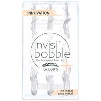 Invisibobble Waver Plus Crystal Clear - Заколка для волос с подвесом (прозрачный) 3 шт