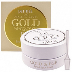 Petitfee Gold and EGF Eye and Spot Patch - Патчи для глаз с золотом 60*1,1 г
