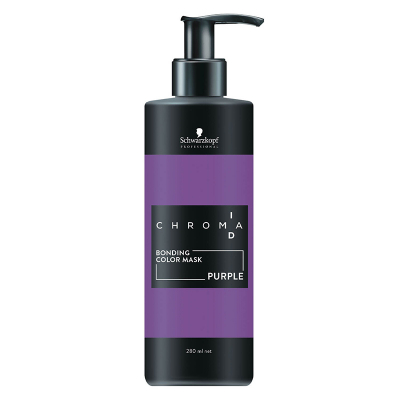 Schwarzkopf Professional Chroma ID Bonding Color Mask - Интенсивная тонирующая бондинг-маска фиолетовый 280 мл