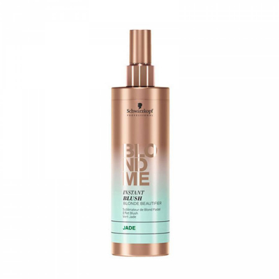 Schwarzkopf BlondMe Instant Blush Jade - Оттеночный спрей для волос нефрит 250 мл