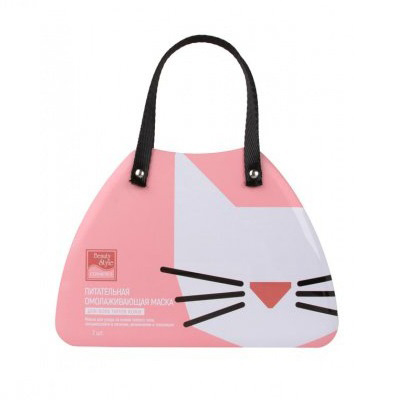 Beauty Style Lovely Care Mask - Питательная омолаживающая маска для всех типов кожи кошка 7*30 г