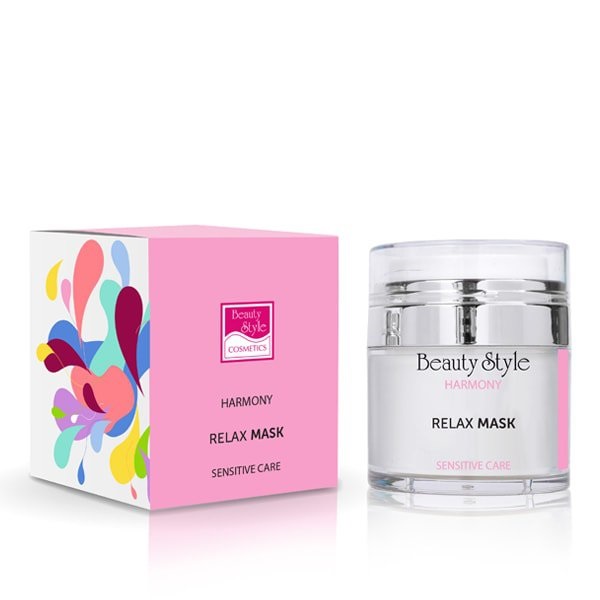 Beauty Style Harmony Relax Mask - Маска релакс для чувствительной кожи с маслом ши и гиалуроновой кислотой 50 мл