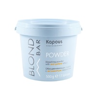 Kapous Blond Bar Blond Bleaching Powder With Anti-Yellow Effect - Обесцвечивающая пудра с антижелтым эффектом 500 г