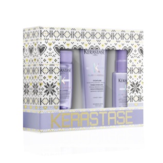 Kerastase Blond Absolu - Новогодний набор 2020 (шампунь-ванна 80 мл, молочко 75 мл, сыворотка 45 мл)