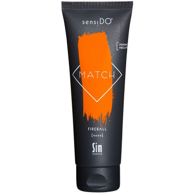Sim Sensitive SensiDO Match Fireball (Neon) - Оттеночный бальзам для тонирования (оранжевый неон) 125 мл
