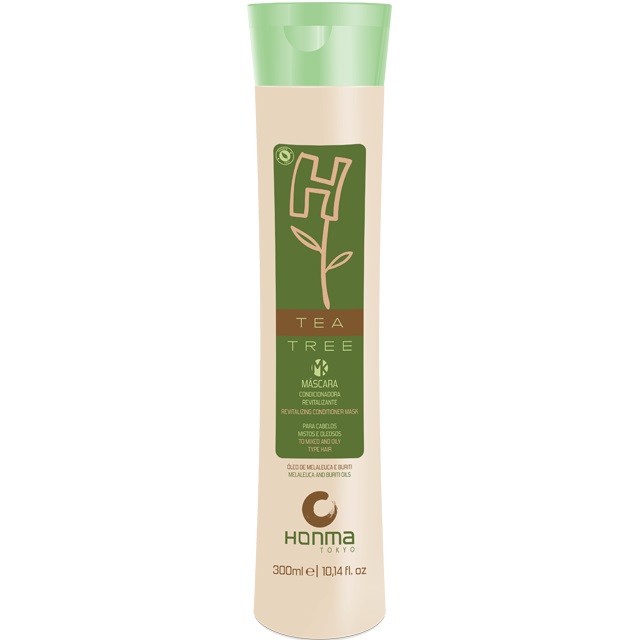 Honma Tokyo H-Tea Tree Bionormalize Conditioning Mask - Увлажняющая маска-кондиционер 300 мл