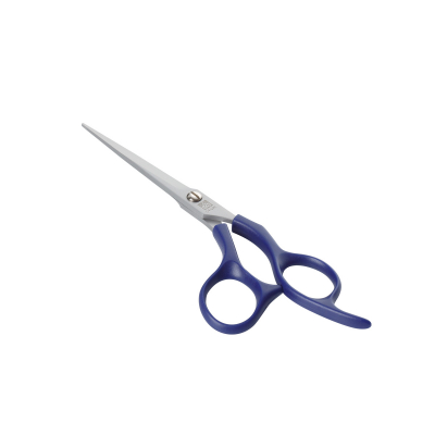 Dewal Easy Step 9650SV-BL-5.5 - Парикмахерские ножницы прямые с микронасечками 5.5", синий