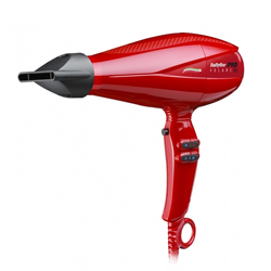 BaByliss Pro Volare V1 BABV1RE - Фен красный, ионизация, 2 насадки, 2200 Вт