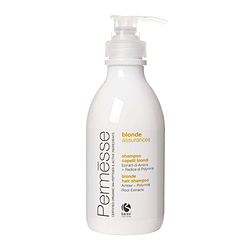 Barex Permesse Blonde Hair Shampoo with Amber and Polymnia Root extracts - Шампунь для осветленных волос с экстрактом янтаря и корня Полимнии 250 мл