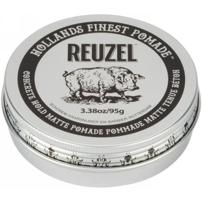 Reuzel Concrete Hold Matte Pomade Piglet - Матовая помада 95 гр