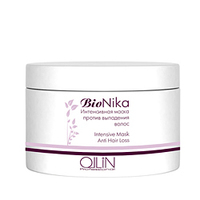 Ollin BioNika Intensive Mask Anti Hair Loss - Интенсивная маска от выпадения волос 450 мл