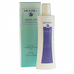Bioline-JaTo Comfort Body Poly Glyco Peel PHA - AHA Exfoliating Elasticizing Fluid - Отшелушивающий эластичный флюид 250 мл