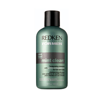 Redken Mint Clean Shampoo - Тонизирующий шампунь для волос и кожи головы 300 мл