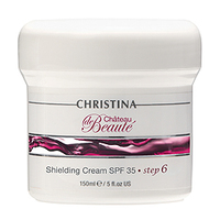 Christina Chateau De Beaute Shielding Cream SPF 20 - шаг 6: Защитный крем SPF 20 150 мл