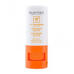 Planter's Solare Anti-Age Stick Solare SPF 50+ - Солнцезащитный стик  SPF 50+ с гиалуроновой кислотой 9 г