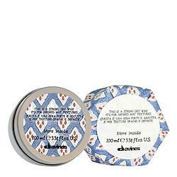 Davines More inside Strong Dry Wax - Сухой воск для текстурных матовых акцент 75 мл