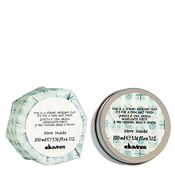 Davines More inside Strong Moulding Clay - Моделирующая глина для стойкого матового финиша 75 мл