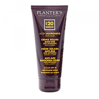 Planter's Solare Anti-Age Sunscreen Cream With Activator SPF 20 - Крем солнцезащитный для лица и тела для активного загара SPF 20 с гиалуроновой кислотой 100 мл
