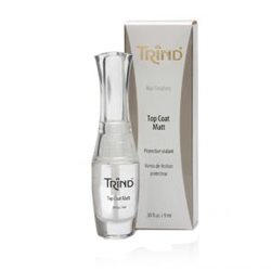 Trind Caring Top Coat Matt - Закрепитель лака матовый 9 мл