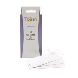 Trind Nail Stickers - Трафареты для французского маникюра 120 шт