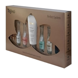 Trind «Perfect System» Set - Набор для общего ухода за ногтями и руками 4*9 мл+75 мл+1 шт