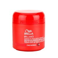 Wella Brilliance Line - Крем-маска для окрашенных жестких волос 150 мл