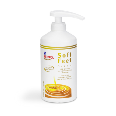  Gehwol Fusskraft Soft-Feet Creme - Шелковый крем «Молоко и мед» 500 мл