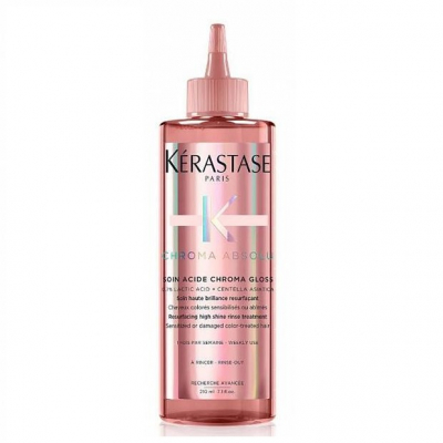 Kerastase Chroma Absolu Soin Acide Chroma Gloss - Флюид для блеска и гладкости повреждённых или окрашенных волос 210 мл