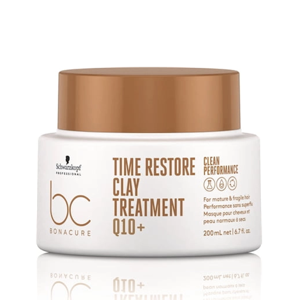 Schwarzkopf BC Bonacure Q10 Time Restore Taming Treatment - Смягчающая маска для волос 200 мл