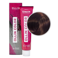 Ollin Professional Ollin Color - Перманентная крем-краска для волос 4/5 шатен махагоновый 60 мл