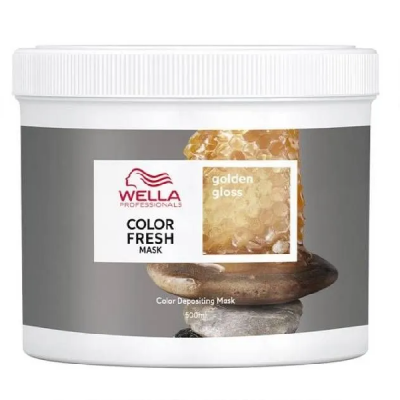 Wella Color Fresh Mask Golden Gloss - Оттеночная маска золотой блеск 500 мл