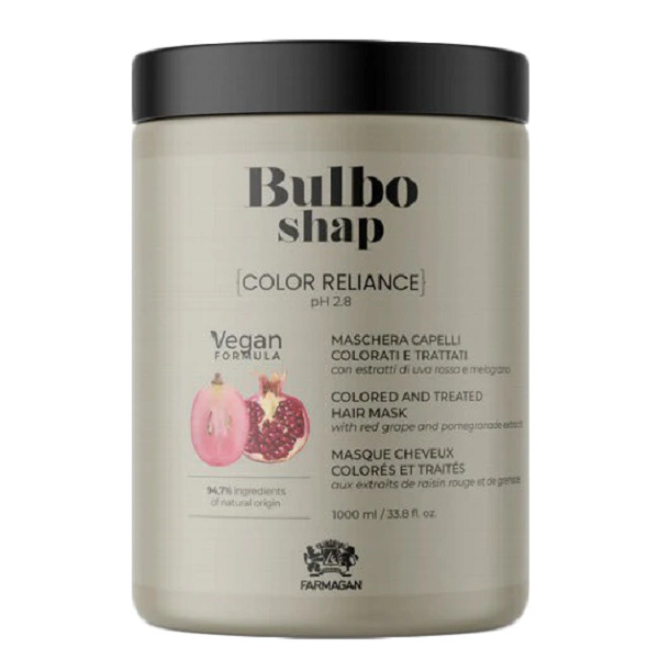 Farmagan Bulboshap Color Reliance Mask - Маска для окрашенных и поврежденных волос 1000 мл