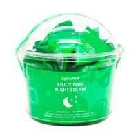 Ayoume Enjou Mini Night Cream - Набор крем для лица ночной с центеллой набор 3гр х 30 шт