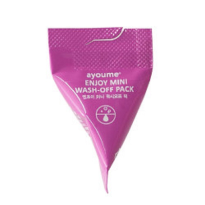 Ayoume Enjoy Mini Wash-Off Pask - Маска для лица с каламиновой пудрой 3 гр 1 шт