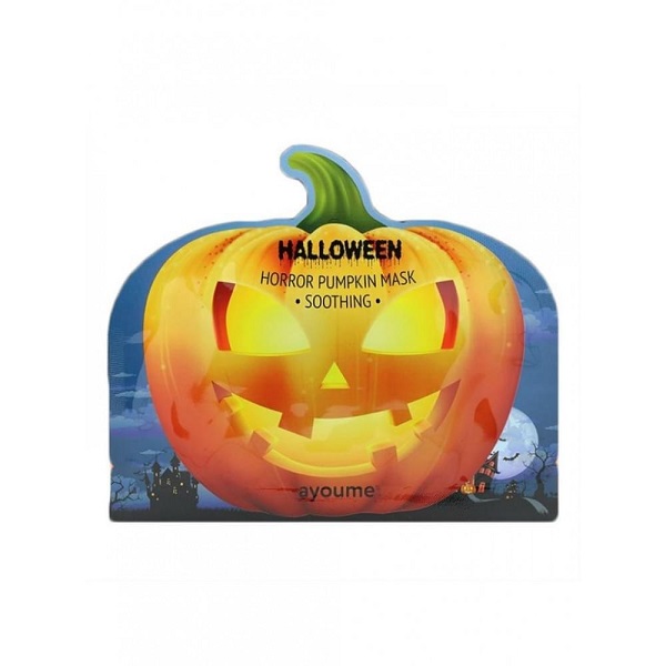 Ayoume Halloween Horror Pumpkin Mask Soothing - Маска успокаивающая с экстрактом тыквы  20 гр