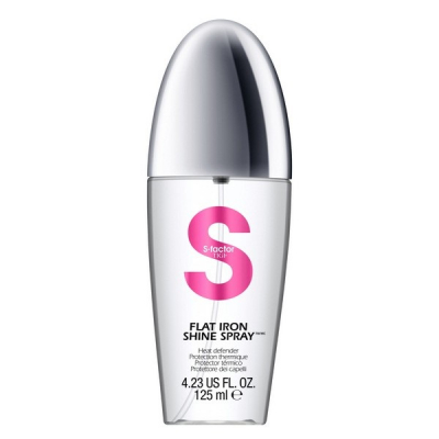 Tigi S-Factor Flat Iron Shine Spray - Термозащитный спрей-блеск для волос 125 мл