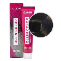 Ollin Professional Ollin Color - Перманентная крем-краска для волос 4/71 шатен коричнево-пепельный 60 мл