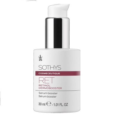 Sothys Cosmeceutique Red Line Retinol Dermo Booster - Активная омолаживающая сыворотка для выравнивания рельефа кожи и разглаживания морщин 30 мл