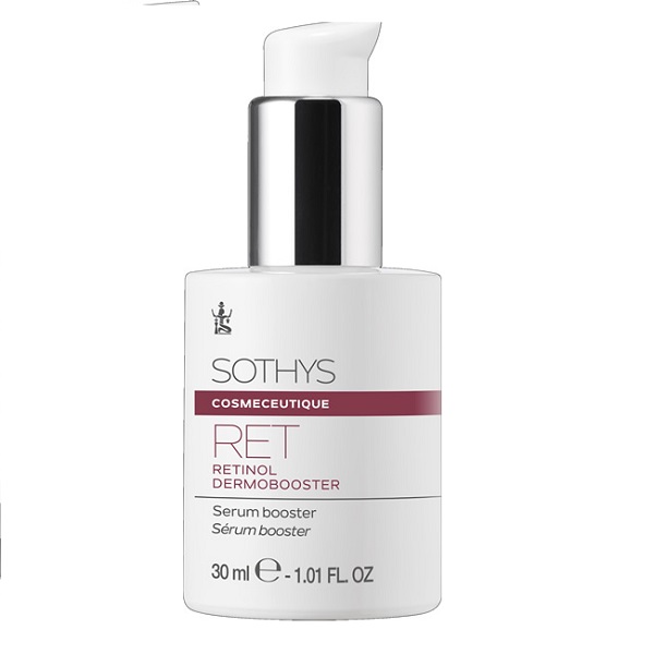 Sothys Cosmeceutique Red Line Retinol Dermo Booster - Активная омолаживающая сыворотка для выравнивания рельефа кожи и разглаживания морщин 30 мл