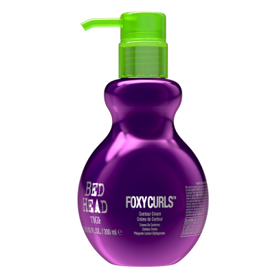 TIGI Bed Head Foxy Curls Contour Cream - Дефинирующий крем для вьющихся волос и защиты от влаги 200 мл