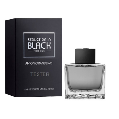 Antonio Banderas Seduction In Black Men Eau de Toilette Tester - Бандерас соблазн в черном для мужчин туалетная вода 100 мл (тестер)