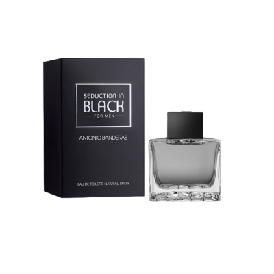 Antonio Banderas Seduction In Black Men Eau de Toilette - Бандерас соблазн в черном для мужчин туалетная вода 100 мл