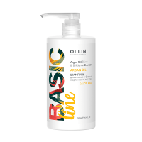 Ollin Basic Line Argan Oil Shine and Brilliance Shampoo - Шампунь для сияния и блеска с аргановым маслом 750 мл