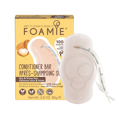 Foamie Kiss Me Argan - Твердый кондиционер для непослушных волос 108 гр