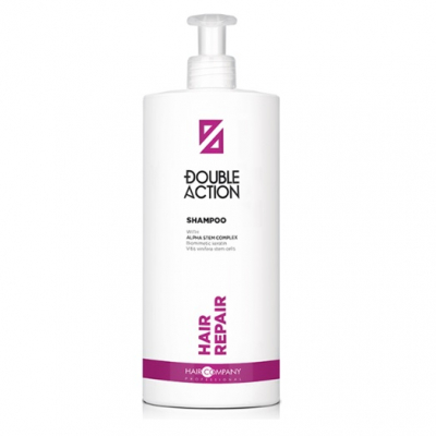 Hair Company Double Action Hair Repair Shampoo - Шампунь восстанавливающий 1000 мл