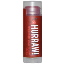 Hurraw Black Cherry Tinted Lip Balm - Бальзам для губ черешня