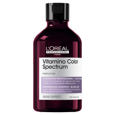 L'Oreal Professionnel Serie Expert Vitamino Color Spectrum Shampoo - Нейтрализирующий шампунь для блондинок 300 мл